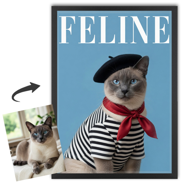FELINE-lehden kansi valokuvasta FELINE-lehden kansi valokuvasta