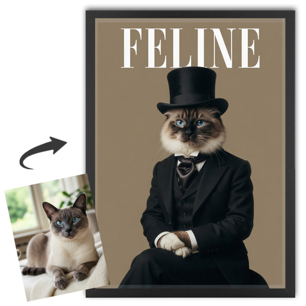 FELINE-lehden kansi valokuvasta FELINE-lehden kansi valokuvasta