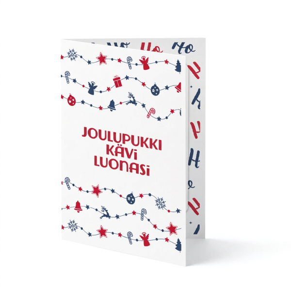 Joulukortti Hohoho Joulukortti Hohoho
