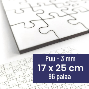 Pieni puinen palapeli | 17x25 cm | 96 palaa