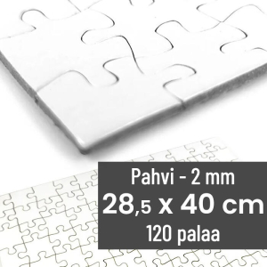 Suuri pahvipalapeli | 28,5 x 40 cm | 120 palaa