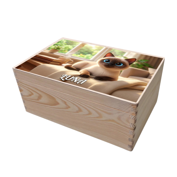 S&auml;ilytyslaatikko, jossa muotokuva 3D-animaatioelokuvan tyyliin