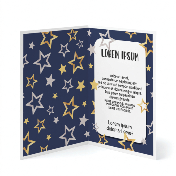 Onnittelukortti Shining Stars