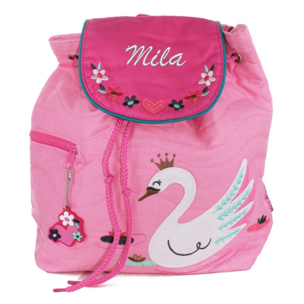 Henkil&ouml;kohtainen kuninkaallinen joutsen reppu