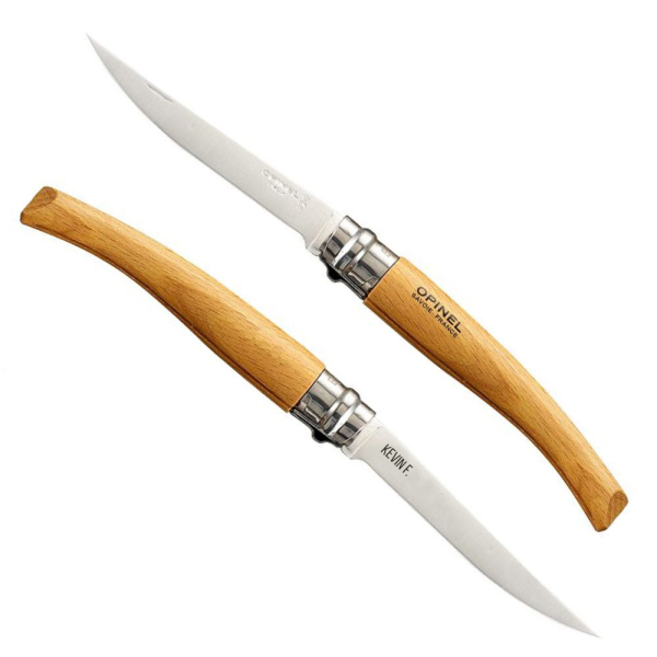 Kaiverrettu Opinel nro 10 -kapea veitsi