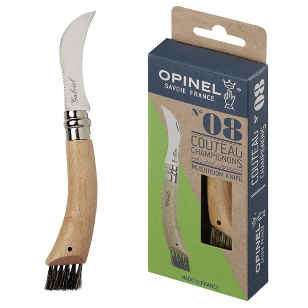 Kaiverrettu Opinel nro 8 -sieniveitsi