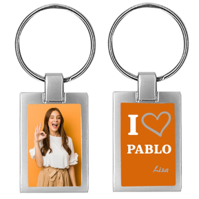 Love-valokuvakeyring