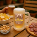 Olutmuki, jossa on Trappist-aihe