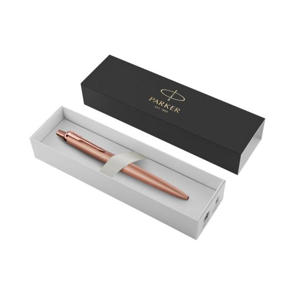 Personoitu kuparinv&auml;rinen Parker Jotter-kuulak&auml;rkikyn&auml;