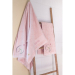 Personoitu lasten pyyhe 70 x 140 cm � Vaaleanpunainen Pupu
