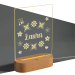 Personoitu LED-lamppu � Nimi