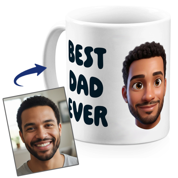 Personoitu Best dad-muki