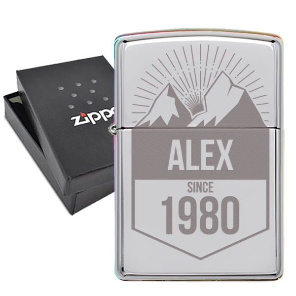 Personoitu Zippo&reg; vuosip&auml;iv&auml;n sytytin