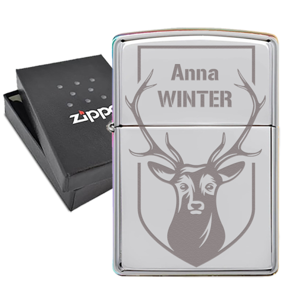 Zippo&reg; nimell&auml; personoitu