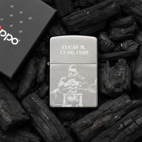 Zippo&reg; mukautettavissa valokuvalla