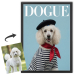 DOGUE-lehden kansi valokuvasta DOGUE-lehden kansi valokuvasta